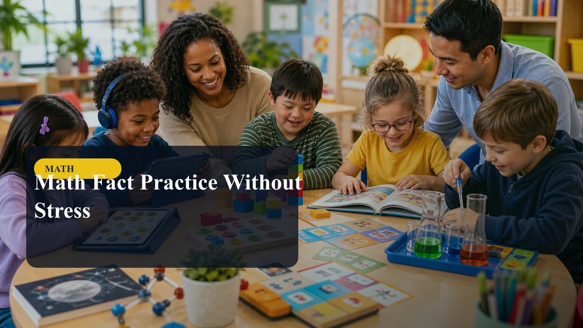 Math Fact Practice Without Stress