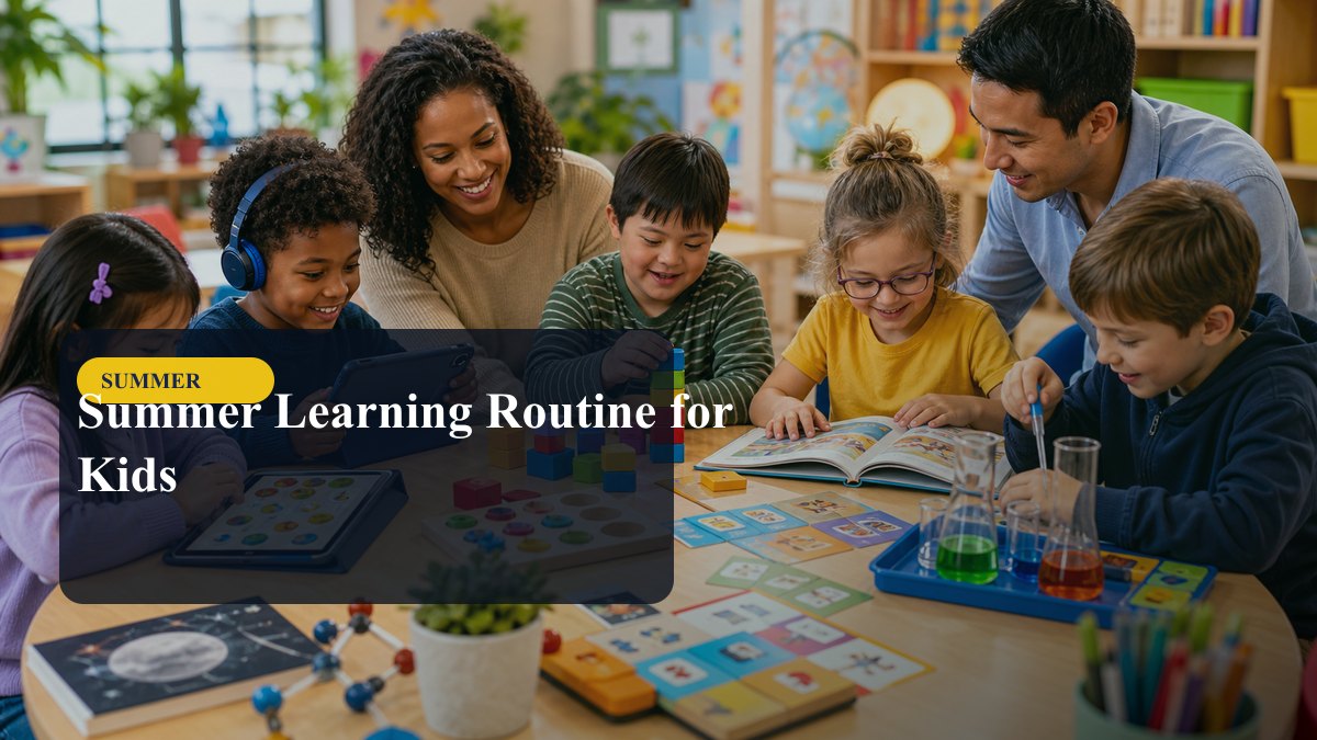 Summer Learning Routine for Kids